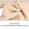 Panty réaliste en silicone, pour rehausser les fesses