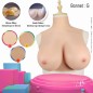 Buste gros seins en silicone