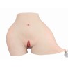 Panty faux vagin artificiel en silicone, pour rehausser les fesses