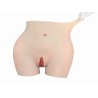 Panty faux vagin artificiel en silicone, pour rehausser les fesses