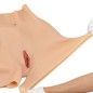 Panty faux vagin réaliste trangenre, en silicone