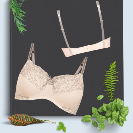 Soutien-gorge sans armatures, spécial faux seins