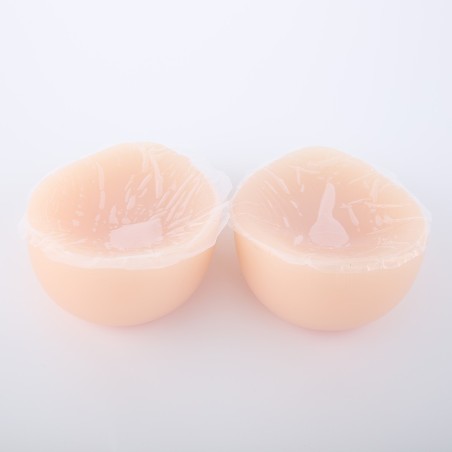 Faux seins  adhésifs en silicone, forme de goutte d'eau