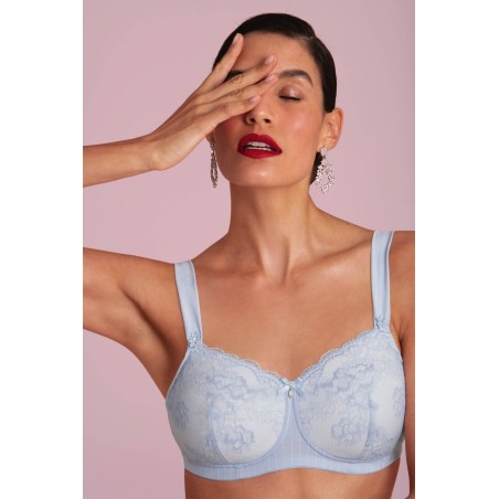 Soutien-gorge dentelle, pour faux seins