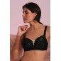 Soutien-gorge pour prothèses, broderie romantique