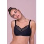 Soutien-gorge incrustation dentelle, spécial prothéses