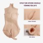 Body faux seins silicone avec faux vagin