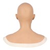  (135145),Masque tête pleine avec plastron réaliste en Silicone (135153),Masque tête pleine avec plastron réaliste en Silicone (