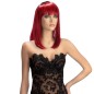 Perruque Elvira rouge - World Wigs