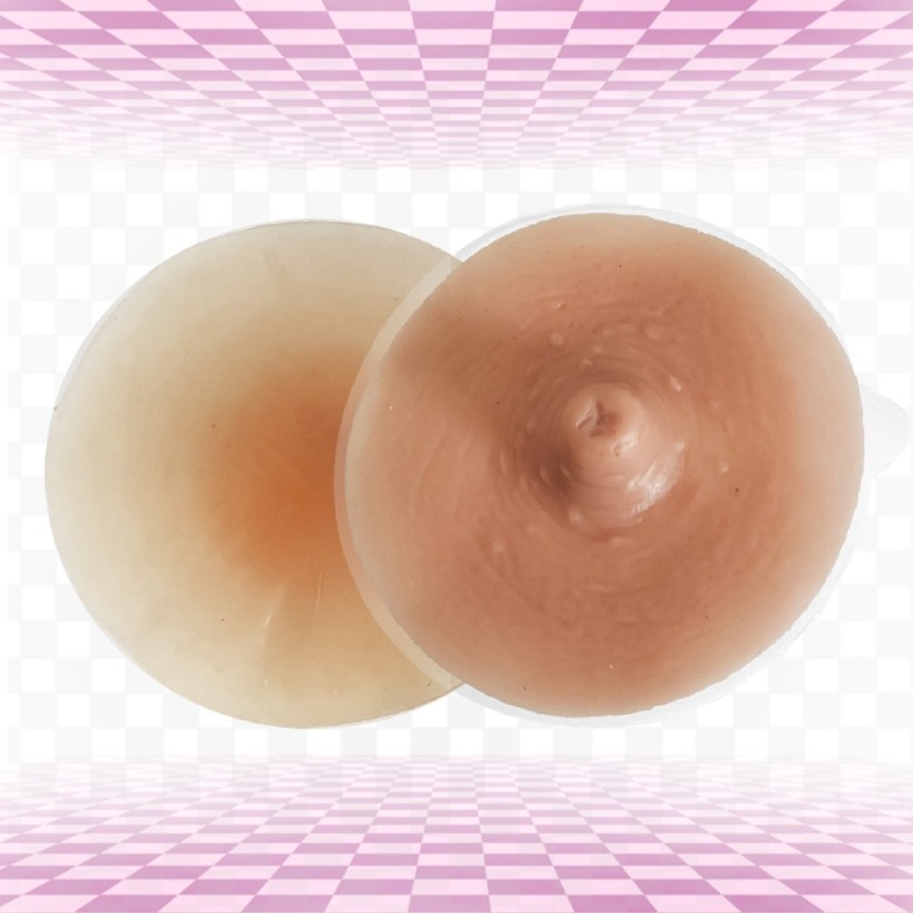 Mamelons adhésifs réalistes extra large, un rendu ultra-réaliste pour sublimer votre féminité