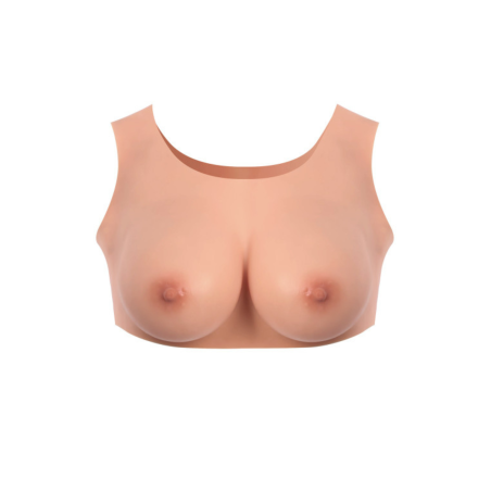 Buste seins réaliste couleur peau claire Taille S Bonnet C