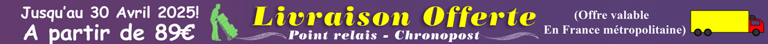 Livraison Offerte en point relais