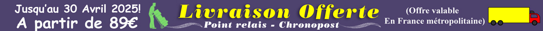 Livraison Offerte en point relais